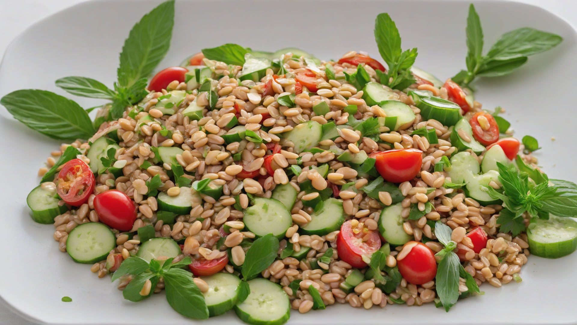 insalata di farro fredda